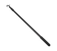 Balacoo Tige de Traction Télescopique pour Store Vénitien, 60cm Noir | Alliage D'aluminium, Crochet Intégré, Ouverture Fluide, pour Fenêtres et Pièces à Vivre