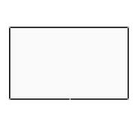 Balacoo Toile de Projection Pliable Portable Écran Résistant la Lumière en Fibre de Polyester Blanc 1 Set Pratique et Léger pour Bureau et Salle de Classe