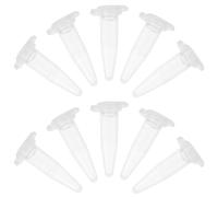 Balacoo Tubes à Essai Plastique 0,5 Ml pour Centrifugation Précise 1000 avec Bouchon à Pression, Microtubes Fiables pour Laboratoire Scientifique