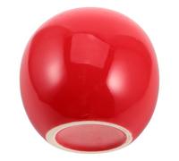Balacoo Vase pour Table de Salle à Manger Petit Vase à Fleurs en céramique Rouge Vase sphérique décoratif Minimaliste pour Fleurs sur Table