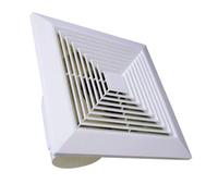 Balacoo Ventilateur D'extraction Silencieux 8 Pouces 40w pour Salle de Bain Cuisine, Installation Murale ou Plafond, Ventilation, Faible Bruit, Adapté pour Hotte et Pièces Humides
