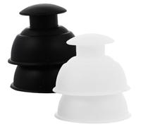 Balacoo Ventouses de Massage et Relaxation Musculaire Ensemble de 4 en Silicone Aspiration sous Vide, Appareil Massant Corporel pour Stimuler la Circulation Sanguine