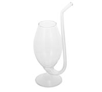 Balacoo Verre à Cocktail en Verre Transparent 1pc avec Design Simple et Confortable Maison Fêtes
