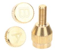 Balacoo Vis de Col de Saxophone en Métal Doré pour Réglage du Timbre, Remplacement Professionnel de Vis pour Saxophone Alto et Ténor, Accessoires de Réparation