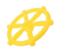Balacoo Volant de Jeu pour Garçon Fille Plastique Jaune Volant de Bateau Pirate Aux Intempéries Accessoire de Cour de pour Aire de Jeux Extérieure et Cabane Les Arbres
