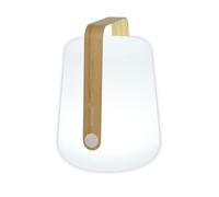 BALAD-Lampe nomade LED d'extérieur H38cm bambou Fermob - designé par Tristan Lohner