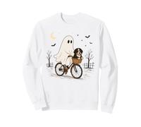 Balade À Vélo Fantôme avec Chien De Montagne des Bernois Sweatshirt