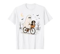 Balade À Vélo Fantôme avec Chien De Montagne des Bernois T-Shirt