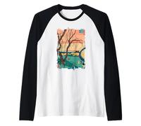 Balade du Soir À Edo Paysage Ukiyo-e Sérénité Art Japonais Manche Raglan