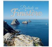 Balade en Finistère (Calendrier mural carré 2026 30x30 cm) Calendrier double avec une page pour vos prises de notes: Finistère, la fin de notre belle terre