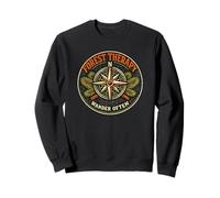 Balade thérapeutique en forêt, Souvent Synonyme d'aventure en Plein air Sweatshirt