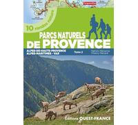 Balades dans les parcs naturels de Provence (tome 2) - Patrick Mérienne - Ouest France - broché - Guide