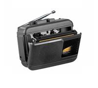 Baladeur cassette audio avec HP Bluetooth intégré