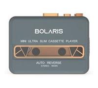 Baladeur cassettes Stéréo Auto-reverse Bolaris - Modèle Kobe - Bleu Bleu G