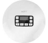 Baladeur CD HOTT CD611T HIFI Lecteur de musique CD stéréo Bluetooth antichoc