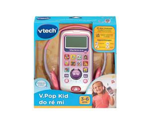 Baladeur musical éducatif VTECH V.Pod Kid Do, Ré, Mi rose - Pour enfants de 3 à 6 ans