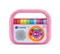 Baladeur Musical Vtech Music Kid Rose 40 Chansons, Version Fr - Enceinte Lumineuse - Bebe, Enfant 2/6 Ans - Set Lecteur Musique Et Carte