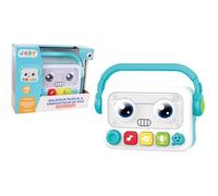 Baladeur robot musical & lumineux - J.A.D.E - 17 cm - Musique, Enregistrement & Déformation de Voix - Dès 18 Mois