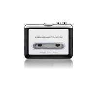 Baladeurs à Cassette Audio Digital USB Wankman Lecteur Cassette Audio Convertisseur Cassette Audio Cassette en MP3 Via USB sur PC