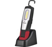 Baladeuse d'atelier DRAKKAR TOOLS LED 600Lm articulée, rechargeable sur socle, autonomie de 2h à 10h - 02421