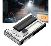 Baladeuse LED Magnétique Lampe de Travail LED Lampe de Travail Portable Lampe Extérieure 6 Modes d'Éclairage pour Pêche et Réparation Automobile