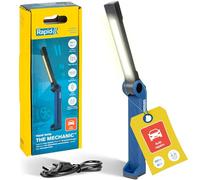 Baladeuse LED Rapid The Mechanic : Lampe de mécanicien 500 lumens avec bras pliable, base magnétique, batterie rechargeable Micro-USB, idéale pour les réparations et les espaces restreints, (5001733)