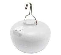 Newgarden - Lampe de camping et d'urgence LED Cherry. Lampe portable avec crochet et aimant, sans fil avec batterie rechargeable USB. 900 Lumens et jusqu'à 20 heures d'utilisation. (Blanc)