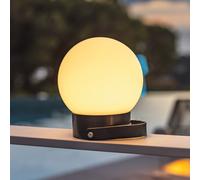 Lumisky Baladeuse GLOBY NOMAD Sans fil et solaire LED blanc chaud H23 cm