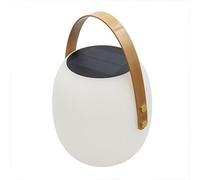 Lumisky Baladeuse solaire LED JIMMY blanc avec port de charge USB H34 cm