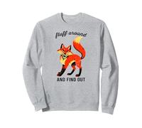 Baladez-vous et découvrez le dessin animé vintage Moody Cranky Animal Sweatshirt