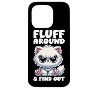 Baladez-Vous et découvrez Le Sarcasme Amusant d'un Amoureux des Chats en colère Coque pour iPhone 15 Pro