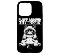Baladez-Vous et découvrez Le Sarcasme Amusant d'un Amoureux des Chats en colère Coque pour iPhone 15 Pro Max