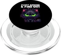 Baladez-Vous et découvrez Le Sarcasme Amusant d'un Amoureux des Chats en colère PopSockets PopGrip pour MagSafe
