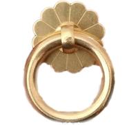 BALAFO Boutons de porte, poignées de tirage en laiton antique, vintage, traditionnel, rétro, rond, rond, pour cuisine, salle de bain, chambre à coucher, armoire, tiroir, poignées de meubles