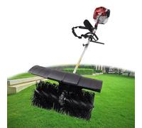 Balai à essence 52 cc 2 temps avec protection de protection, 1700 W 2,3 HP pour nettoyer les pelouses, les feuilles, le gazon artificiel et le gravier