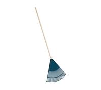 Balai à feuilles 600mm fil plat 26 dents avec manche 150cm FORGES DE MAGNE - 83465