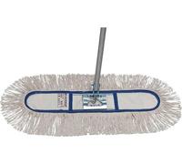 Balai à franges humide, col et manche alu mélange coton L600xL1400mm VERMOP