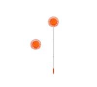 Balai à franges tournesol pour enlever la poussière et laver la voiture - Serpillère plate E2F5 - Chenille absorbante puissante