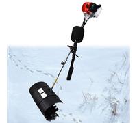 Balai à gazon, 52 CC 2,3 CV, nettoyeur de feuilles de pelouse portable avec fonction de soufflage pour gazon artificiel et gravier