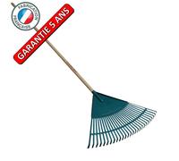 Balai à gazon polypro 61 cm manche 1,50 m, outil à main pour le jardin et le potager
