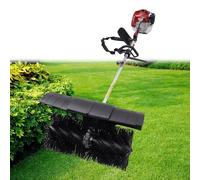 Balai à Main à Essence 2 Temps 52 cm³ avec Fonction souffleur, Balai à Main extérieur à Essence pour Le déneigement, Le Nettoyage des saletés et des Feuilles mortes.