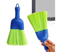 Balai à Main Petite Taille | Pelle à Poussière Compacte | Brosse Multifonction Compacte 2 Pièces pour Nid d'animal Clavier Poussière Intérieur Terrasse Table Nettoyage
