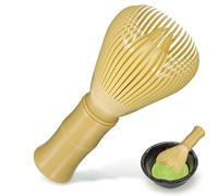 Balai à matcha réutilisable en résine PP Fouet à matcha facile à nettoyer Balai japonais Batteur à whisky Batteur traditionnel pour mélanger le thé (2)