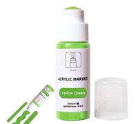 Balai à pour design - Marqueur à pointe de 18 mm, stylo de couleur de 60 ml, applicateur à dégradé uniforme, outil pour lignes audacieuses, stock de dessin anti-fuite | permanent