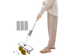 Balai à poussière rotatif pour les sols en bois | Balai à sec | Balai à poussière pour les propriétaires de sol, les femmes de ménage, les locataires, la maison, le bureau, la salle de bain