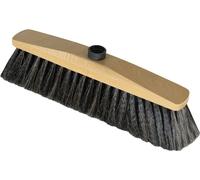 Balai avec base en bois et poils naturels 30 cm - YORK - CLEAN HOUSE