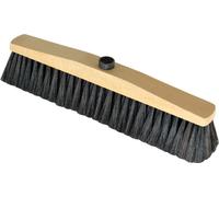 Balai avec base en bois et poils naturels 40 cm - YORK - CLEAN HOUSE