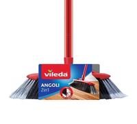 Vileda 4023103105126 balai Intérieure Balai à poils durs Noir, Gris, Rouge