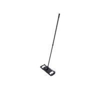 Balai avec MOP chenille en microfibre et manche en métal téléscopique - Gris Anthracite - H 74 à 130 cm