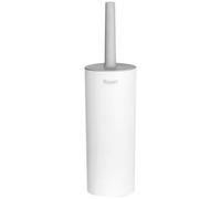 Rayen | WC Brosse avec Couvercle | Nettoyage Efficace | Douce-Touch | 37 x 9,2 cm | Blanc